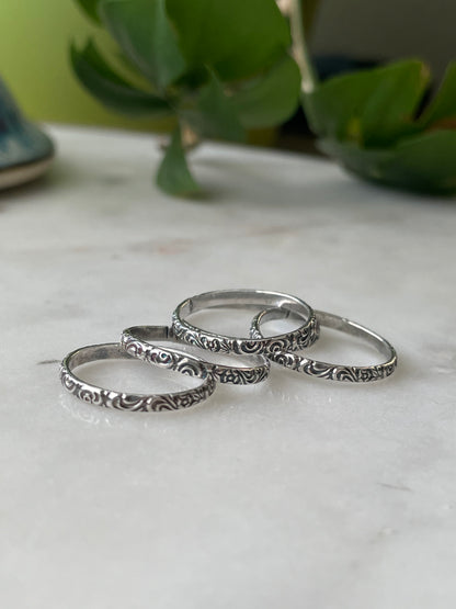 Sterling Silver Stackables